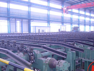 滁州无缝钢管厂家生产车间